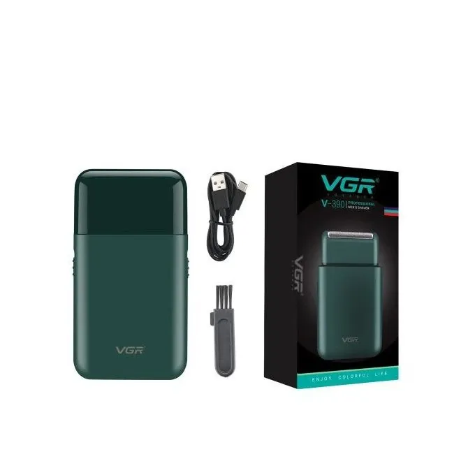 ماكينة حلاقة احترافية للرجال من VGR مع شحن USB - الموديل V-390
