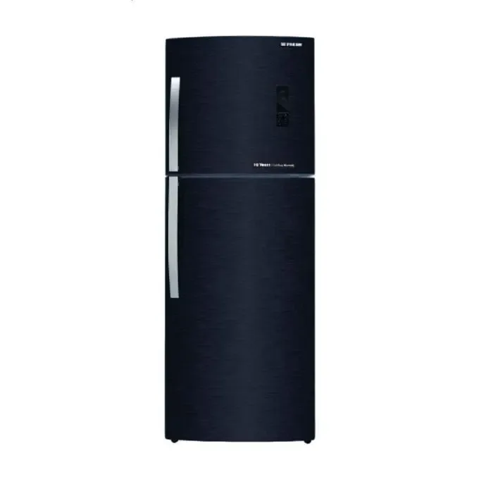 ثلاجة فريش، نوفروست، 397 لتر، اسود - FNT-M470 YBM