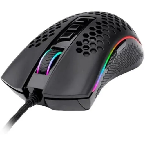 Redragon ماوس الألعاب M808 Storm خفيف الوزن RGB، هيكل قرص العسل فائق الخفة