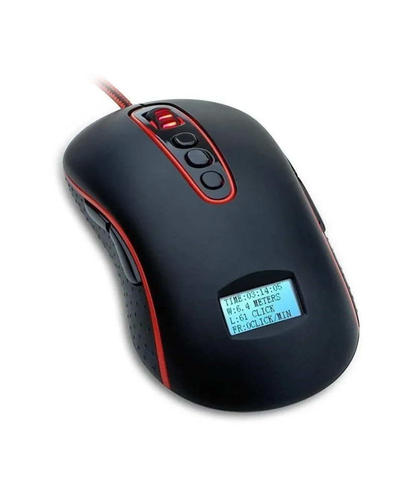 ماوس جيمنج ريدراجون، سلكي، 4000 DPI، أسود، M906