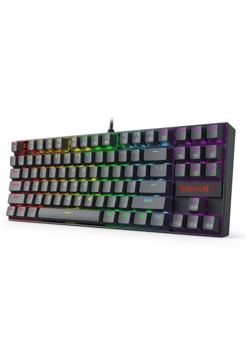 لوحة مفاتيح الألعاب السلكية K552 Elite  Rainbow ، لوحة مفاتيح ميكانيكية مدمجة