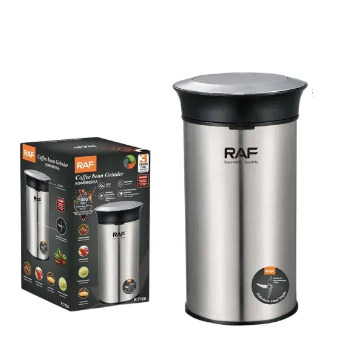 مطحنة القهوة والتوابل والبذور الكهربائية من RAF – موديل R-7125