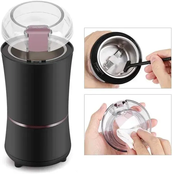 طحنة قهوة وبهارات وبذور R.7110 بقدرة 300 واط (ضمان 3 سنوات)