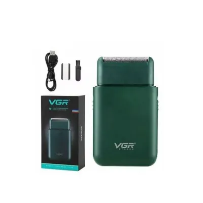 ماكينة حلاقة احترافية للرجال من VGR مع شحن USB - الموديل V-390