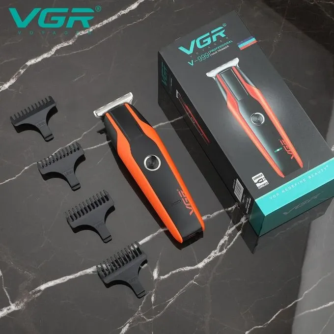 VGR ماكينة حلاقه الشعر الاحترافية القابلة لإعادة الشحن V-999