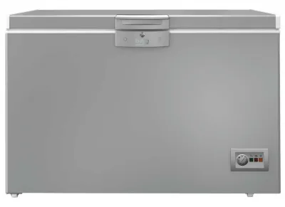 ديب فريزر بيكو - ديفروست افقى ، 350 لتر، فضي - HSA40500S