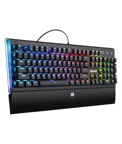 كيبورد جيمينج ريدراجون Aryaman ميكانيكال RGB، اسود - K569