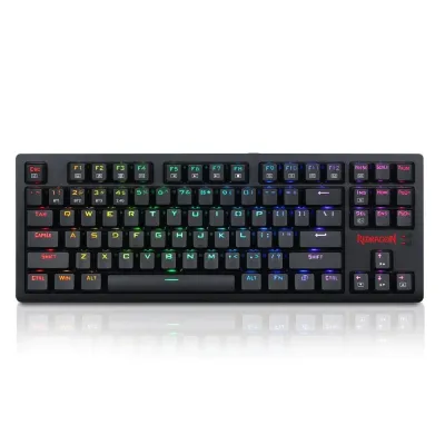 لوحة مفاتيح الألعاب الميكانيكية Redragon ، سوداء -K598