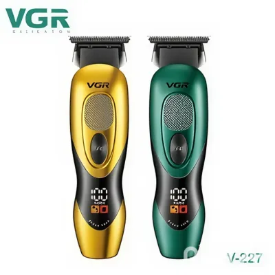 ماكينة حلاقة شعر كهربائية احترافية Vgr V-227 تعمل بالشحن