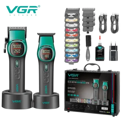 مجموعة حلاقة V-885 S2 طقم قص محترف للرجال من vgr