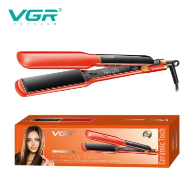 مكواة فرد الشعر الاحترافية VGR V-525 مع طلاء سيراميكي- للنساء