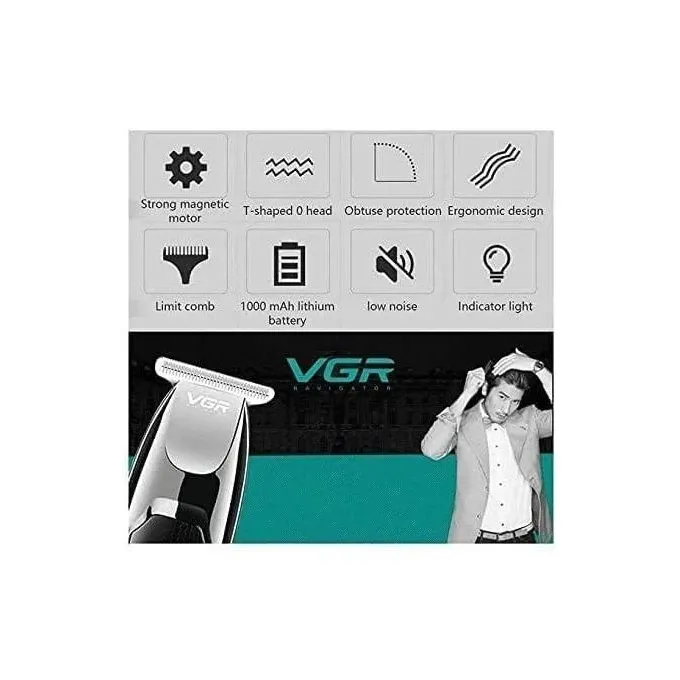 VGR V-030 ماكينة حلاقة شعر قابلة للشحن