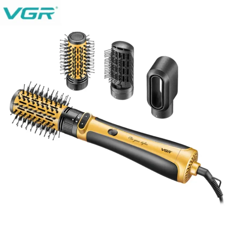 فرشاة تصفيف الشعر الاحترافية 4 في 1  بالهواء الساخن VGR V-495- ١٢٠٠ واط