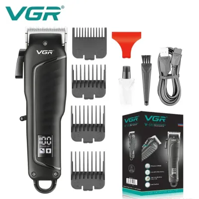 ماكينة حلاقة الشعر الاحترافية القابلة لإعادة الشحن VGR V-683 للرجال