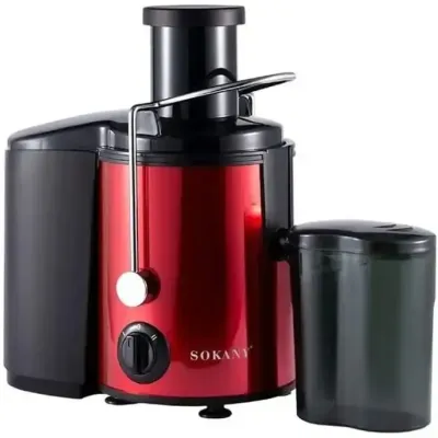 عصارة فواكة سوكاني، 800 وات، SK-4001 - اسود احمر