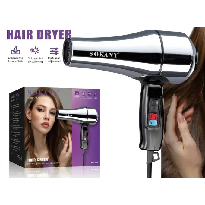 استشوار سوكاني احترافي  استانلس 2400وات MD-3000