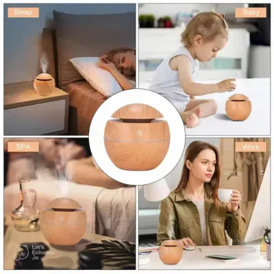 فواحة العطور العصرية بتصميم القبة الخشبية الدائرية لمكاتب العمل والمنازل