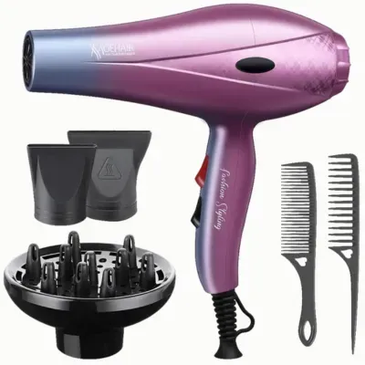 مجفف شعر احترافي متكامل من موهير (MOEHAIR  ). موديل MO-7176 .
