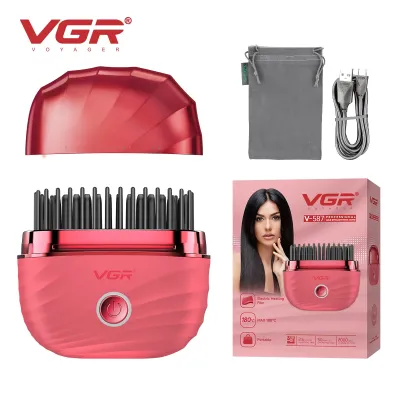 فرشاة فرد الشعر في جي ار V-587  للنساء - بينك