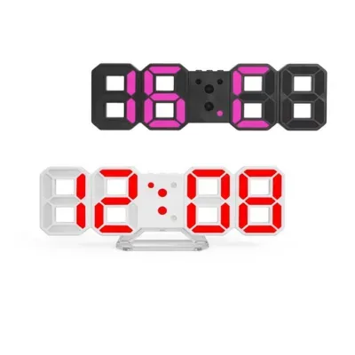 ساعة رقمية ثلاثية الأبعاد (3D)