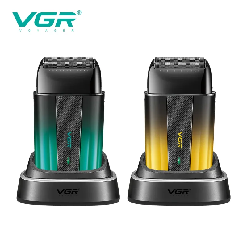 ماكينة حلاقة الشعر والتنعيم الاحترافية VGR V-883S (بمحرك BLDC 8500 دورة في الدقيقة غطاء إضافي)