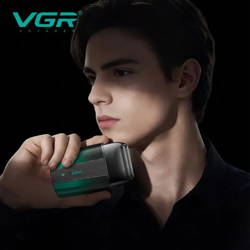 ماكينة حلاقة الشعر والتنعيم الاحترافية VGR V-883S (بمحرك BLDC 8500 دورة في الدقيقة غطاء إضافي)