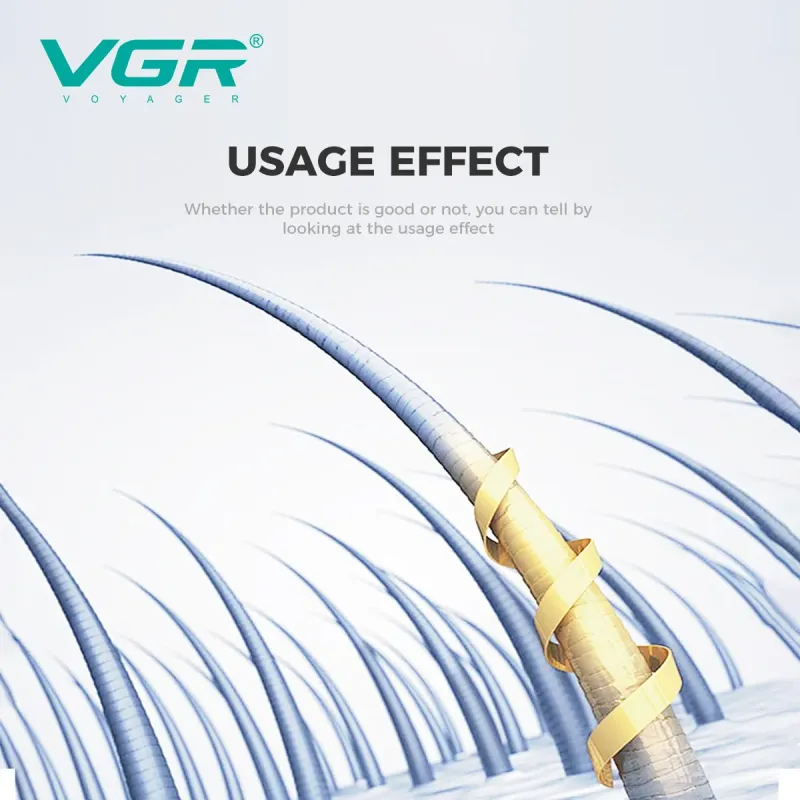 فرشاة تصفيف الشعر متعددة الاستخدامات 3 في 1 من VGRبقوة 1000 واط  (موديل V-490)