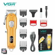 VGR ماكينة حلاقه الشعر الاحترافية القابلة لإعادة الشحن V-092