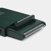 ماكينة تنعيم اللحية في جي ار Professional قابلة للشحن ، اخضر - V-376