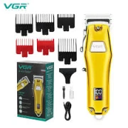 VGR ماكينة حلاقة كهربائية لاسلكية قابلة لاعادة الشحن ضد الماء V-655