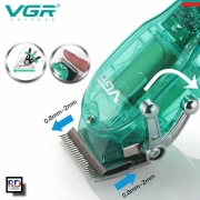 VGR ماكينة حلاقه الشعر الاحترافية القابلة لإعادة الشحن V-660