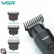 VGR ماكينة حلاقة كهربائية لاسلكية قابلة لاعادة الشحن ضد الماء V-933