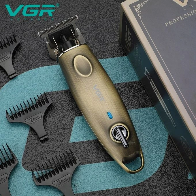 VGR ماكينة حلاقة كهربائية لاسلكية قابلة لاعادة الشحن ضد الماء V-978