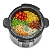 طنجرة ضغط كهربائية EZ Smart Steam Pot 7 في 1 من Black + Decker PCP1000-B5 سعة 6 لتر وقوة 1000 وات