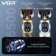 VGR V-942 - ماكينة حلاقة كهربائية احترافية. قابله للشحن للرجال