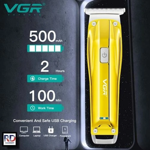 VGR VGR VGR ماكينة حلاقه الشعر الاحترافية القابلة لإعادة الشحن V-955