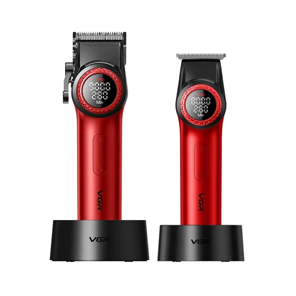 مجموعة الحلاقة الاحترافية VGR V-001PRO وV-977