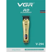 VGR V-294 - ماكينة حلاقة كهربائية احترافية للرجال. قابلة لإعادة الشحن.
