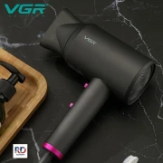 مجفف شعر في جي ار، 2000 وات، رمادي - V-400