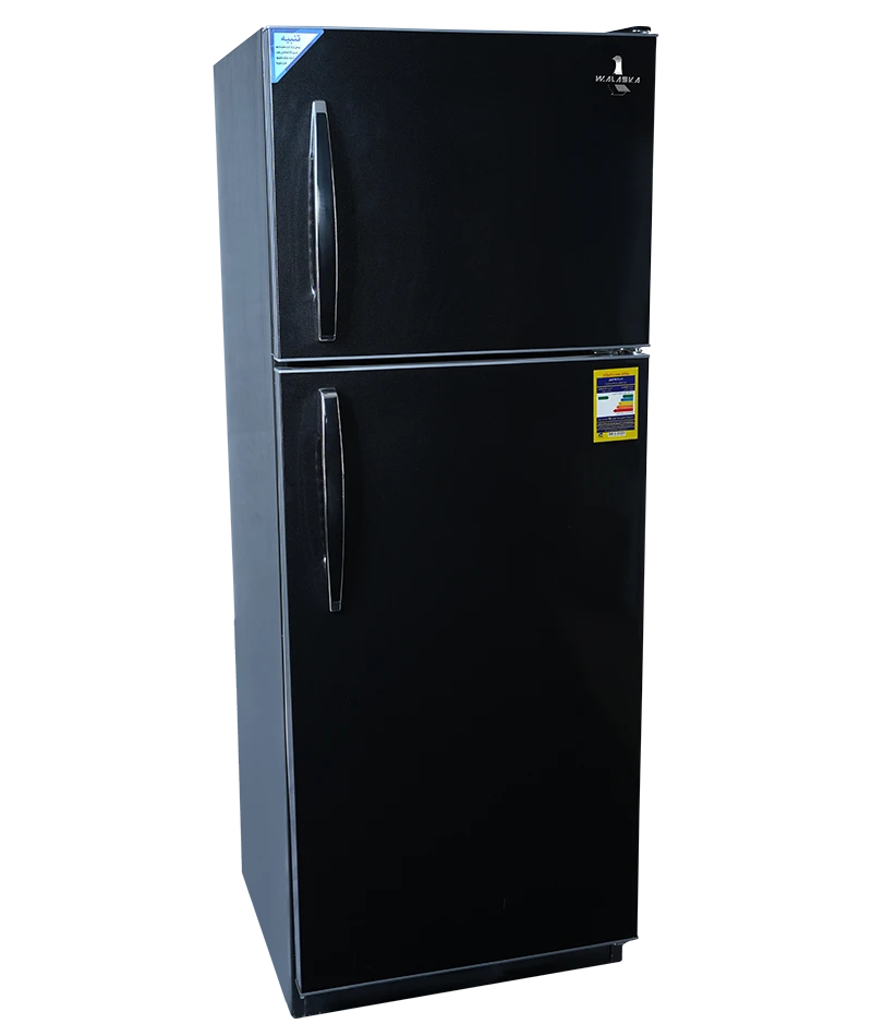 ثلاجة ألاسكا نو فروست، سعة 311 لترًا، 11 قدمًا،اسود - KSD320NF