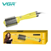 VGR V-497 فرشاة هواء ساخن مشط مجفف شعر مشط تصفيف الشعر سريع الجفاف مستقيم مجعد