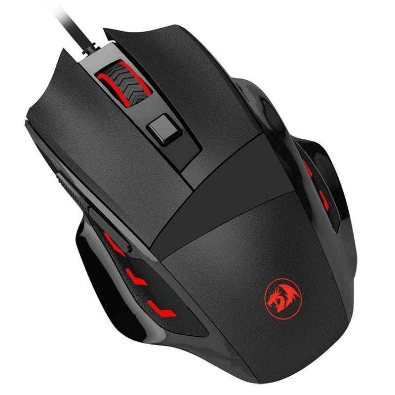 ماوس ألعاب ريدراجون سلكي PHASER، اسود - M609