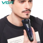 ماكينة حلاقة دوارة في جي ار، أزرق - V-306