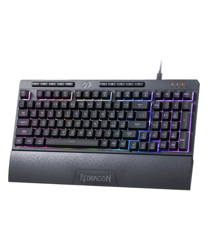 كيبورد العاب  ريدراجون، اسود - k515-rgb