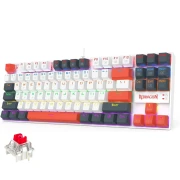 لوحة مفاتيح الألعاب -k552 WLR-R white/black