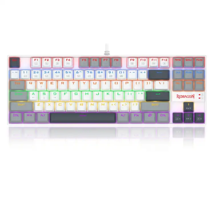 لوحة مفاتيح الألعاب k552 WGL-R white/gray
