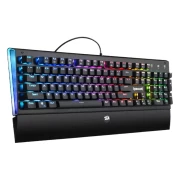 كيبورد جيمينج ريدراجون Aryaman ميكانيكال RGB، اسود - K569