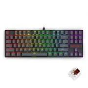 لوحة مفاتيح الألعاب الميكانيكية  Redragon ، سوداء - K565R Elite