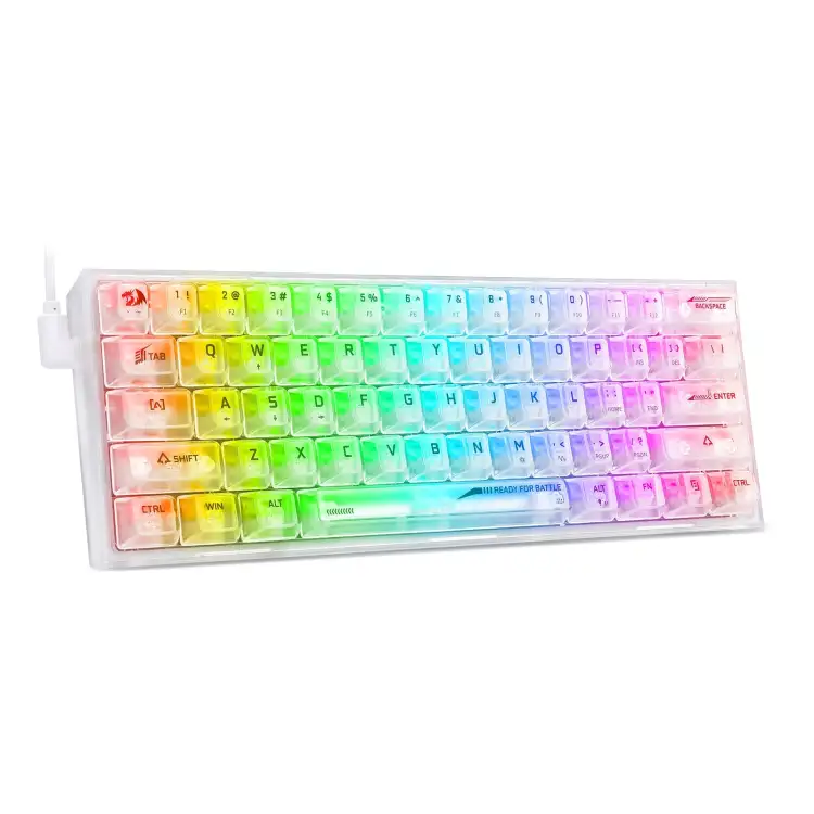 لوحة مفاتيح سلكية جديدة من Redragon - K617 CT RGB