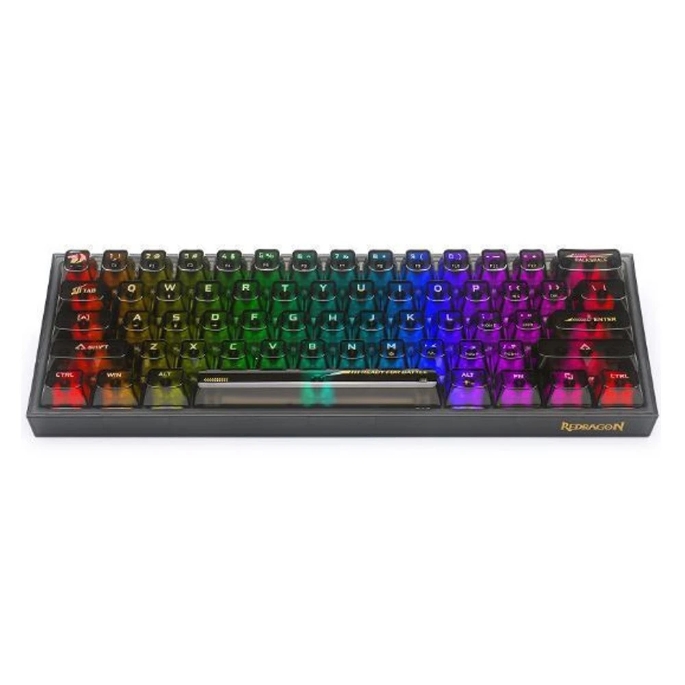 لوحة مفاتيح ألعاب ريدراجون K617 CTB RGB - لون أسود